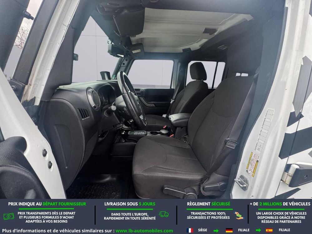 Wrangler 2.8 CRD 200 - BVA 5 Portes 2014 occasion 31850 Beaupuy