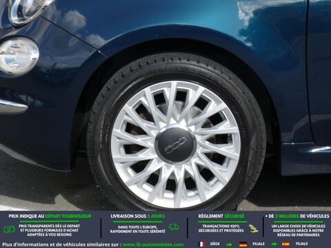 500 C 0.9 105 ch TwinAir 2017 occasion 31850 Beaupuy