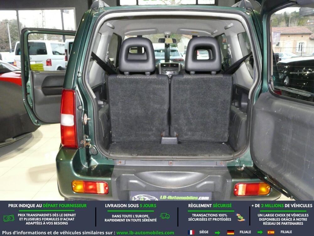 Jimny 1.3 VVT 86 JLX Boite Auto 2011 occasion 31850 Beaupuy