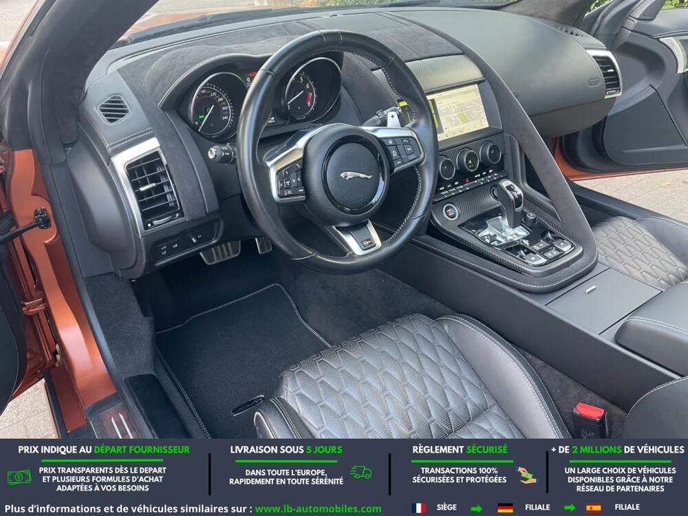 F-Type V8 5L 550 ch BVA AWD 2019 occasion 31850 Beaupuy