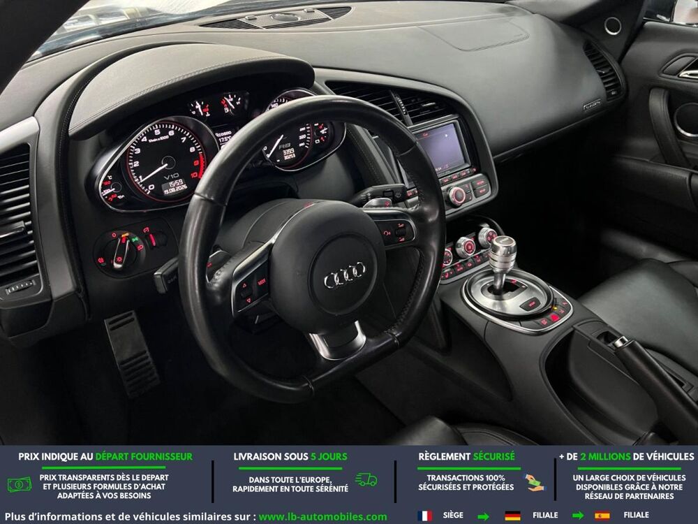 R8 V10 5.2 FSI 525 Quattro BVA 2011 occasion 31850 Beaupuy