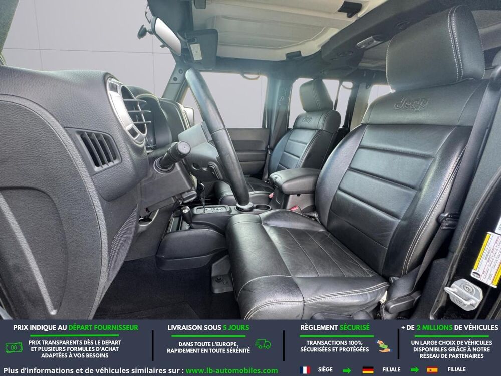 Wrangler 2.8 CRD 200 - BVA 5 Portes 2012 occasion 31850 Beaupuy