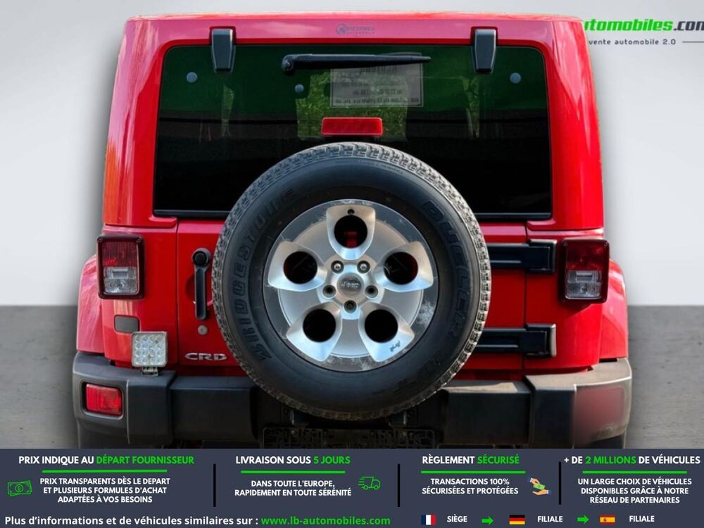 Wrangler 2.8 CRD 200 - BVA 3 Portes 2014 occasion 31850 Beaupuy