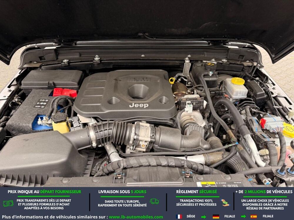 Wrangler 2.8 CRD 200 - BVA 3 Portes 2018 occasion 31850 Beaupuy