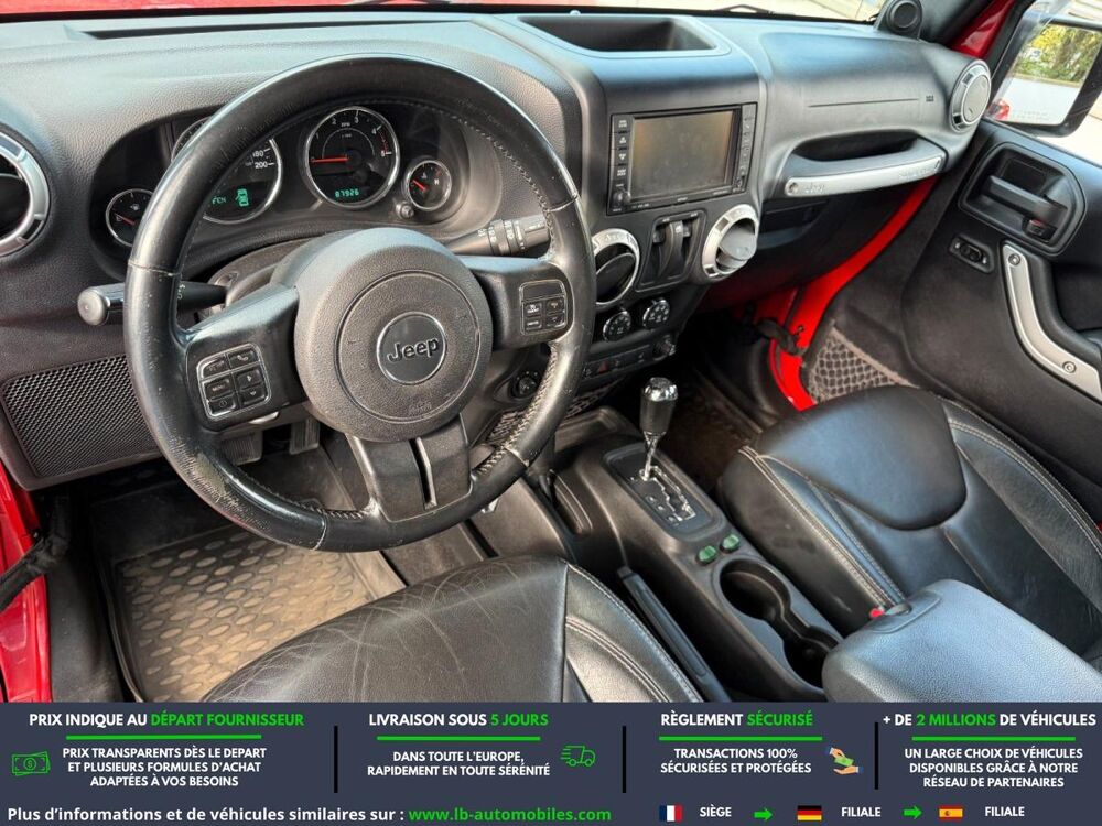 Wrangler 2.8 CRD 200 - BVA 3 Portes 2014 occasion 31850 Beaupuy