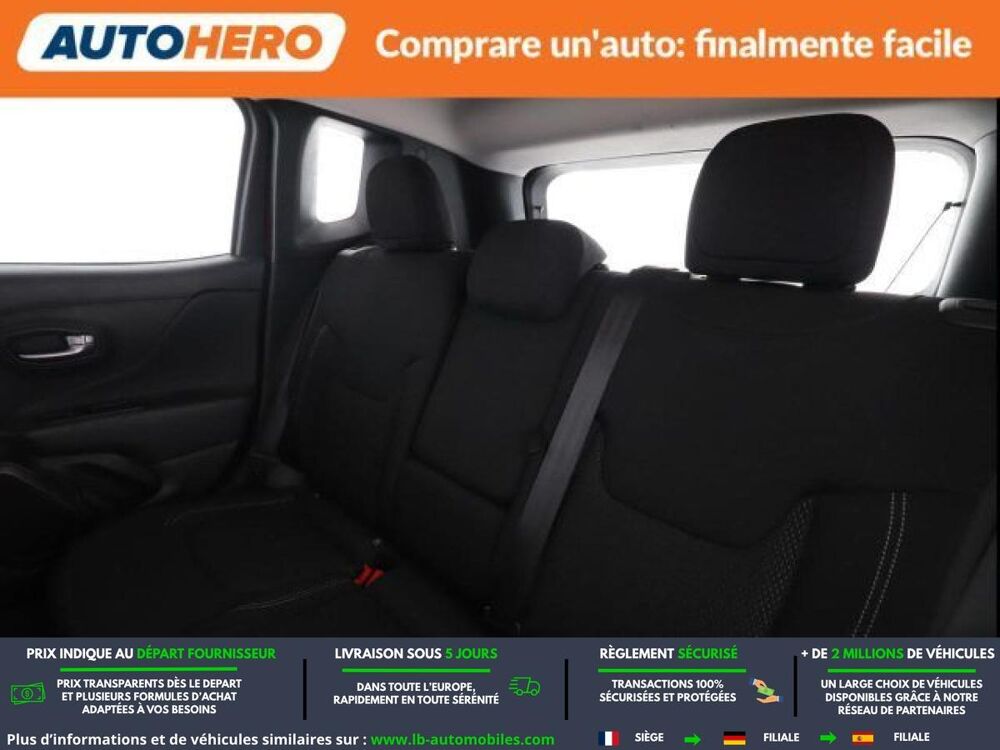 Renegade 2.0 Multijet 140 ch 4x4 BVA 2020 occasion 31850 Beaupuy
