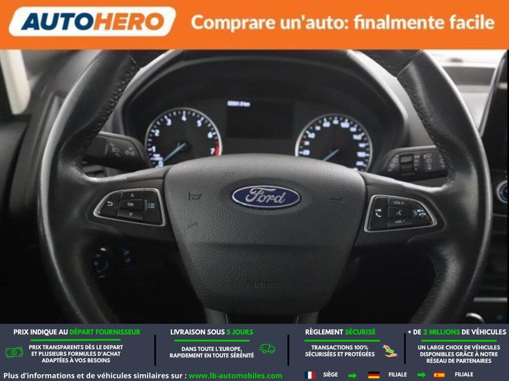 Ecosport 1.0 EcoBoost 100ch BVM 2019 occasion 31850 Beaupuy