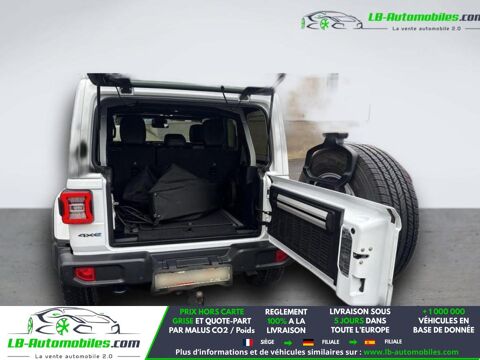 Jeep Wrangler Unlimited 4xe 2.0 l T 380 ch 4x4 BVA 2021 occasion Beaupuy 31850