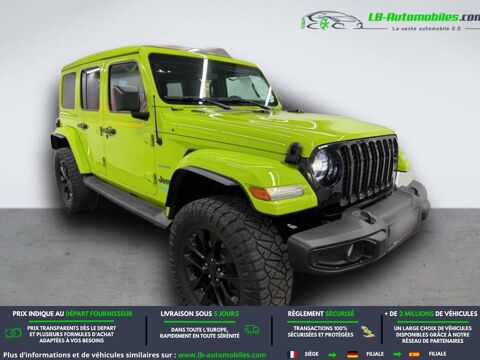 Wrangler Unlimited 4xe 2.0 l T 380 ch 4x4 BVA 2021 occasion 31850 Beaupuy
