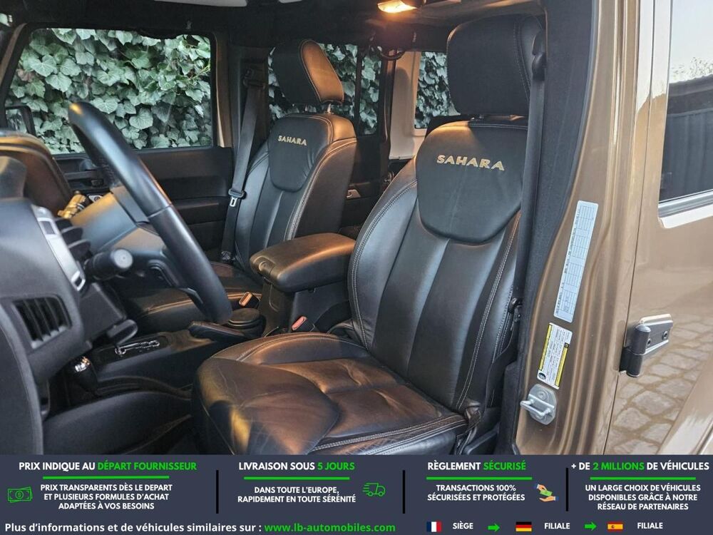 Wrangler 2.8 CRD 200 - BVA 5 Portes 2015 occasion 31850 Beaupuy
