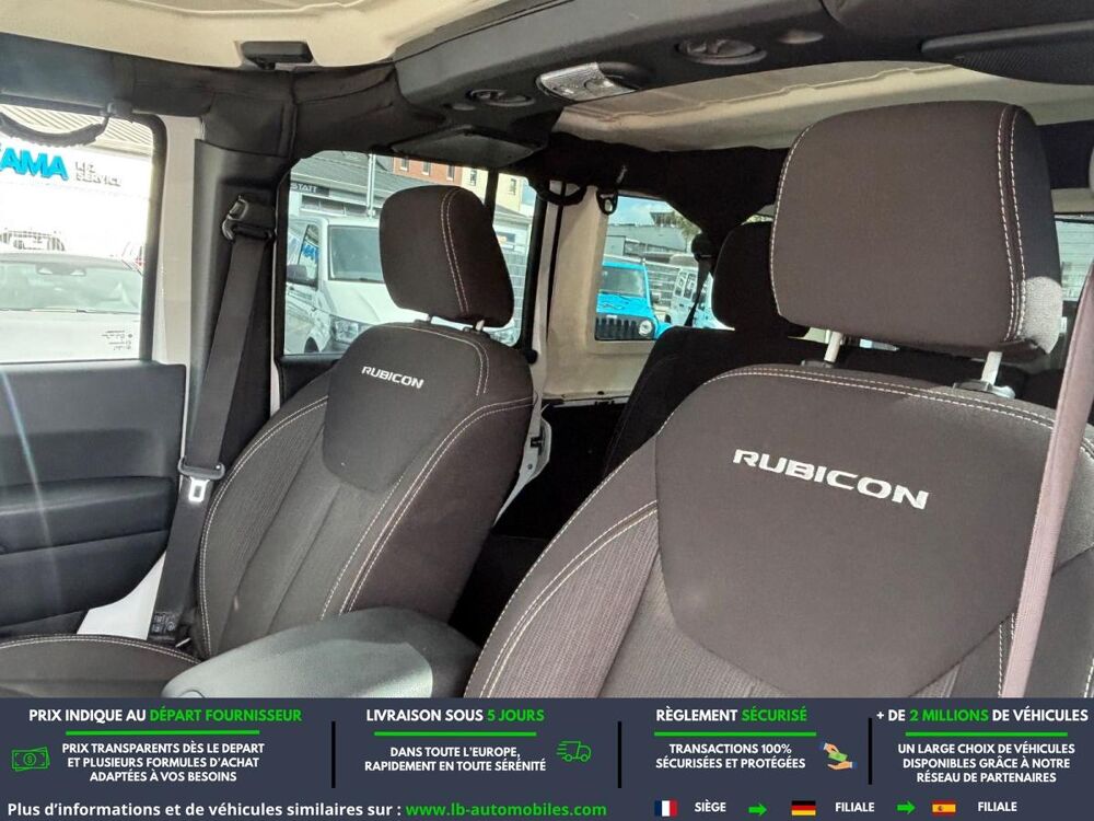 Wrangler 2.8 CRD 200 - BVA 5 Portes 2014 occasion 31850 Beaupuy