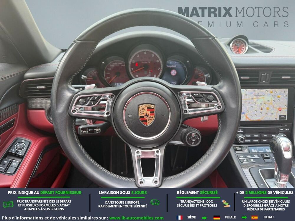 911 Turbo S 3.8i 580 2017 occasion 31850 Beaupuy