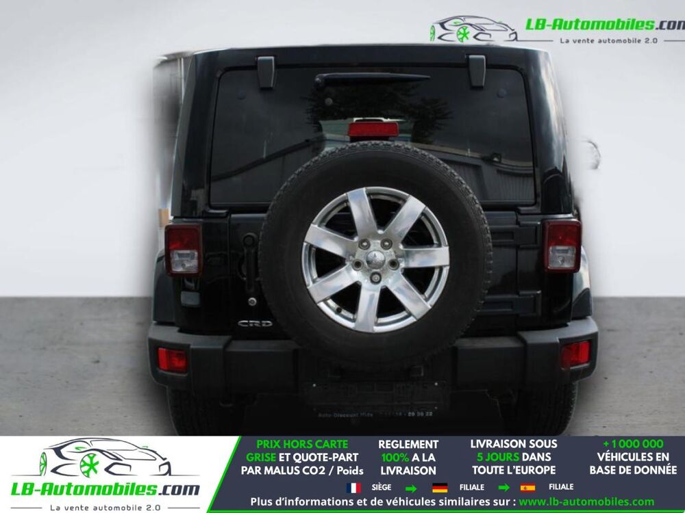 Wrangler 2.8 CRD 200 - BVA 5 Portes 2011 occasion 31850 Beaupuy