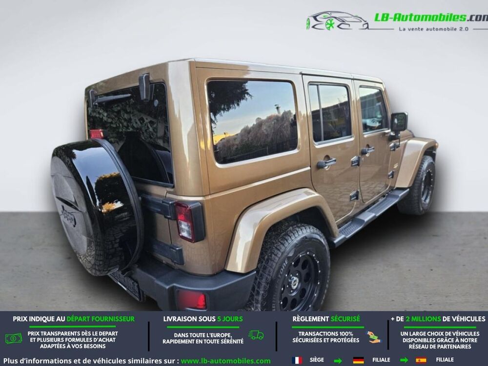 Wrangler 2.8 CRD 200 - BVA 5 Portes 2015 occasion 31850 Beaupuy