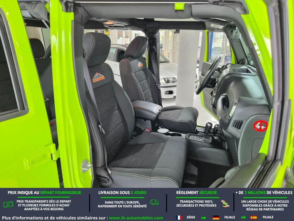 Wrangler 2.8 CRD 200 - BVA 5 Portes 2012 occasion 31850 Beaupuy