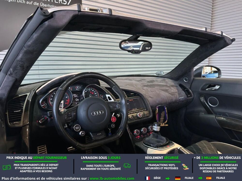 R8 V10 5.2 FSI 525 Quattro BVA 2011 occasion 31850 Beaupuy