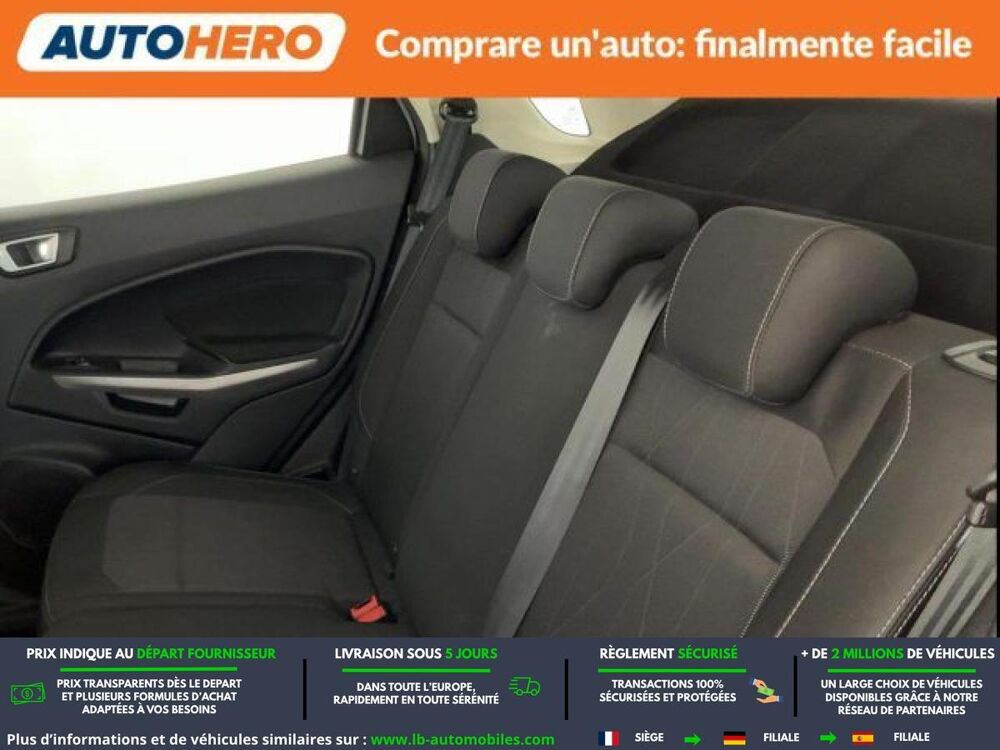Ecosport 1.0 EcoBoost 100ch BVM 2018 occasion 31850 Beaupuy