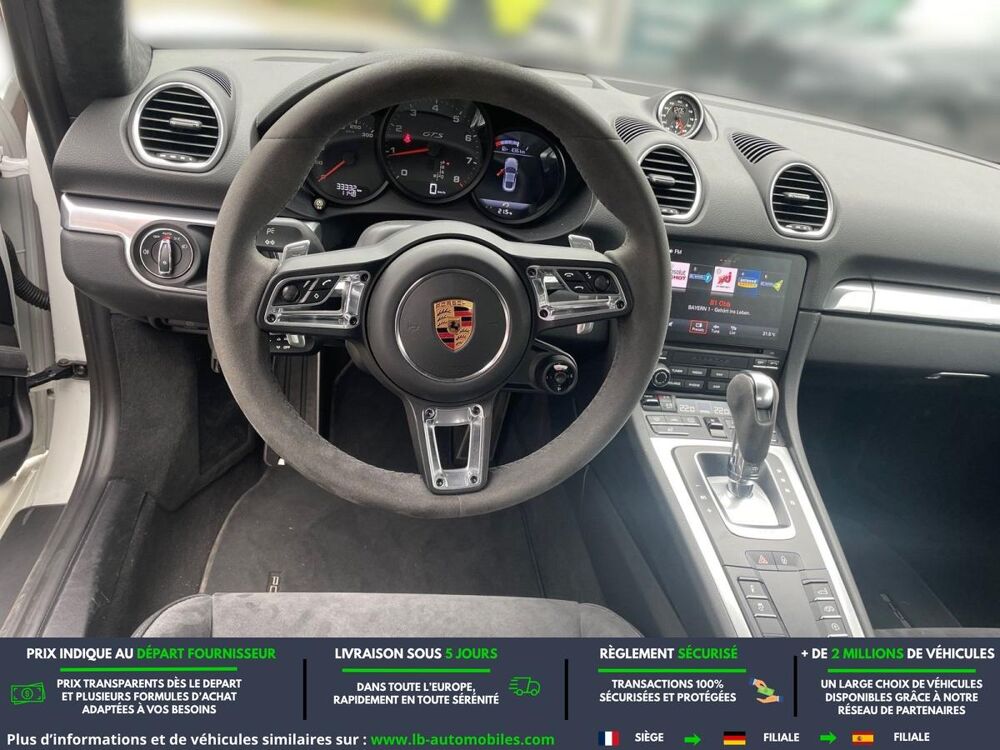Cayman GTS 2.5i 365 ch PDK 2019 occasion 31850 Beaupuy