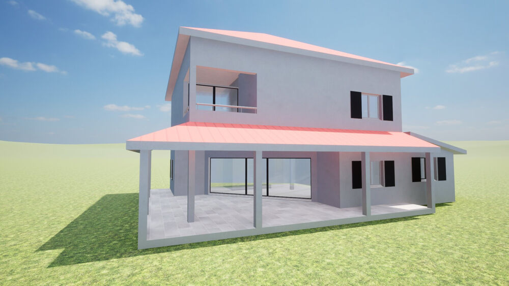 A VENDRE VILLA F6/7 de 165 m2 sur 751 m2 de terrain - Construction à reprendre - St André, secteur Champ Borne
