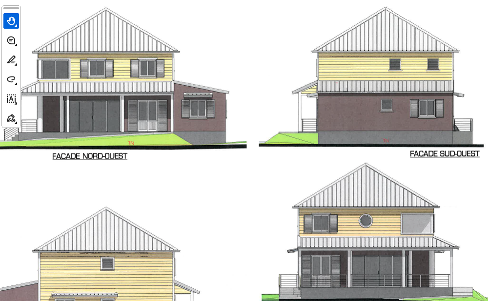 A VENDRE VILLA F6/7 de 165 m2 sur 751 m2 de terrain - Construction à reprendre - St André, secteur Champ Borne