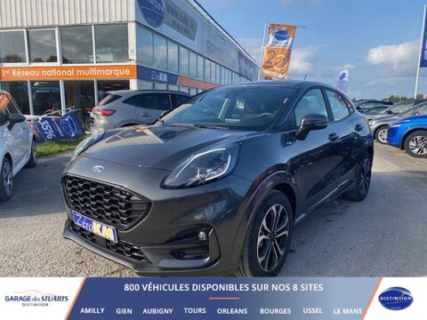 Ford Puma 1.0 EcoBoost mHEV - 125 - BV PowerShift ST Line + APPLE CAR 2022 occasion Tours 37100