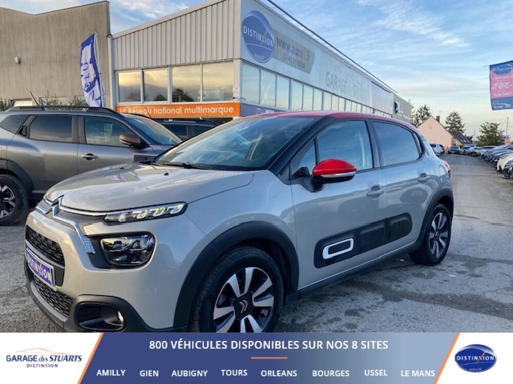 C3 Shine - 1.2 PT - 110 - EAT6 - Radars Arrière + MirrorLink 2023 occasion 37100 Tours
