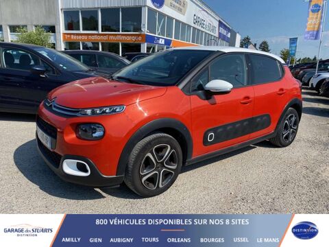 Citroën C3 1.2 - 82 - Shine - Radars Arrière - Roue de Secours - GPS 2018 occasion Gien 45500