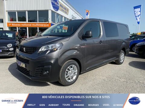 Peugeot Expert LONG 2.0 BLUEHDI 145 CABINE APPROFONDIE - 6 PLACES - ROUE DE 2022 occasion Saint-Angel 19200