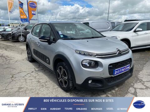C3 ENTREPRISE 1.2i 12V - 82 - FEEL + CARPLAY/ANDROID AUTO + GPS 2017 occasion 45500 Gien