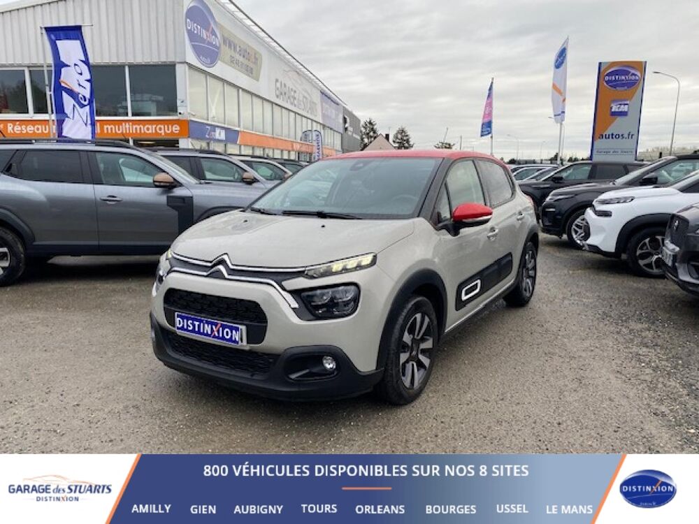 C3 SHINE - 1.2 PT - 110 - EAT6 - RADARS ARRIERE + MIRRORLINK 2023 occasion 45500 Gien