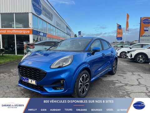 Ford Puma 1.0 EcoBoost mHEV - 125 ST Line (369e /mois) 2022 occasion Aubigny-sur-Nère 18700