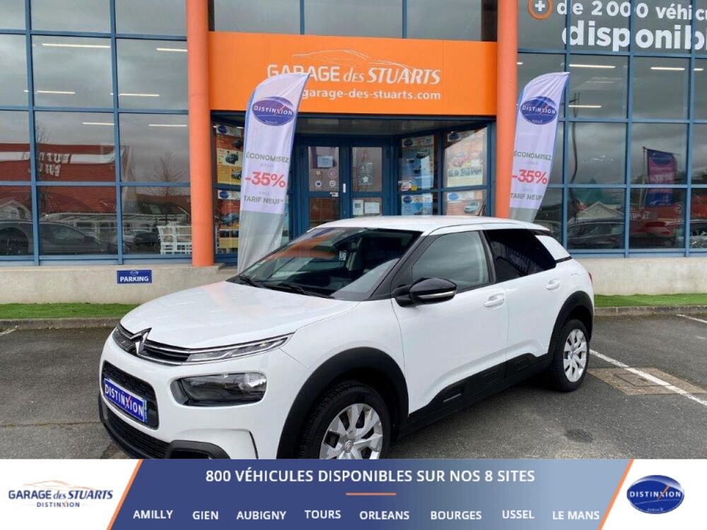 C4 cactus 1.2 PURETECH 12V - 110 S&S - BV EAT6 FEEL BUSINESS + CAMERA 2018 occasion 18230 Saint-Doulchard