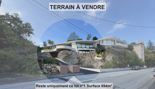  Terrain � vendre 694 m�