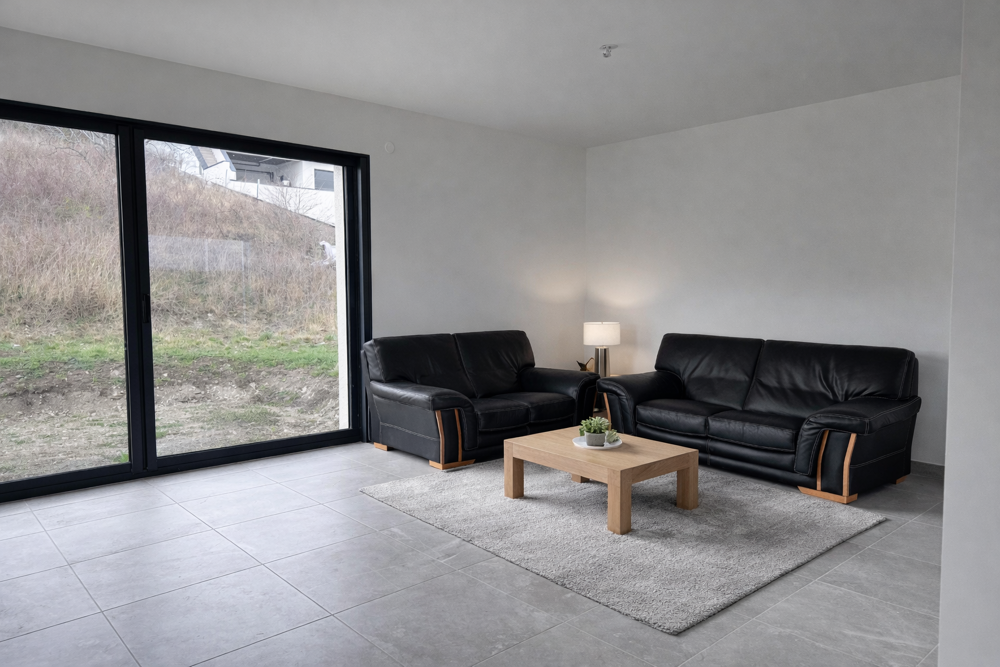 MAISON CONTEMPORAINE VUE PANORAMIQUE PLEIN SUD ENVIRONNEMENT CALME