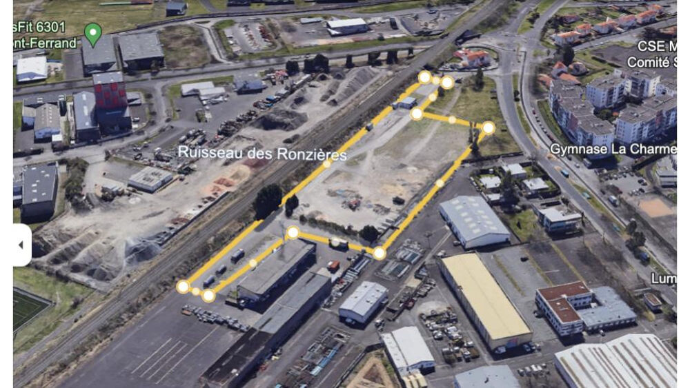   A VENDRE TERRAIN CONSTRUCTIBLE 12545m2 À CLERMONT-FERRAND 