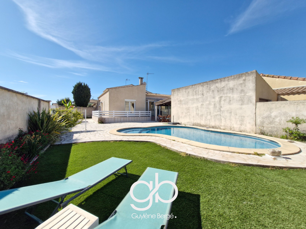 Vente Maison Maison familiale de 4 pièces à Mauguio - 107m2 avec jardin piscine et garage Mauguio