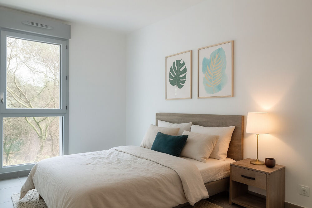 Vente Appartement Appartement T3 avec balcon à Nîmes   Un havre de calme et de lumière Nimes