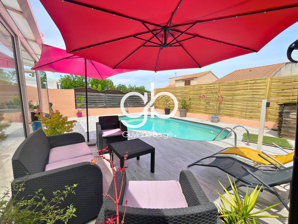 Vente Maison MAISON À VENDRE MONTPELLIER   T4 AVEC PISCINE, VÉRANDA ET GARAGE   LA MARTELLE Montpellier