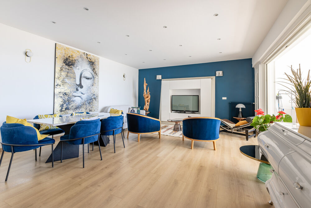 Grau du roi, Appartement 105m2 1 ère ligne, vue mer et traversant