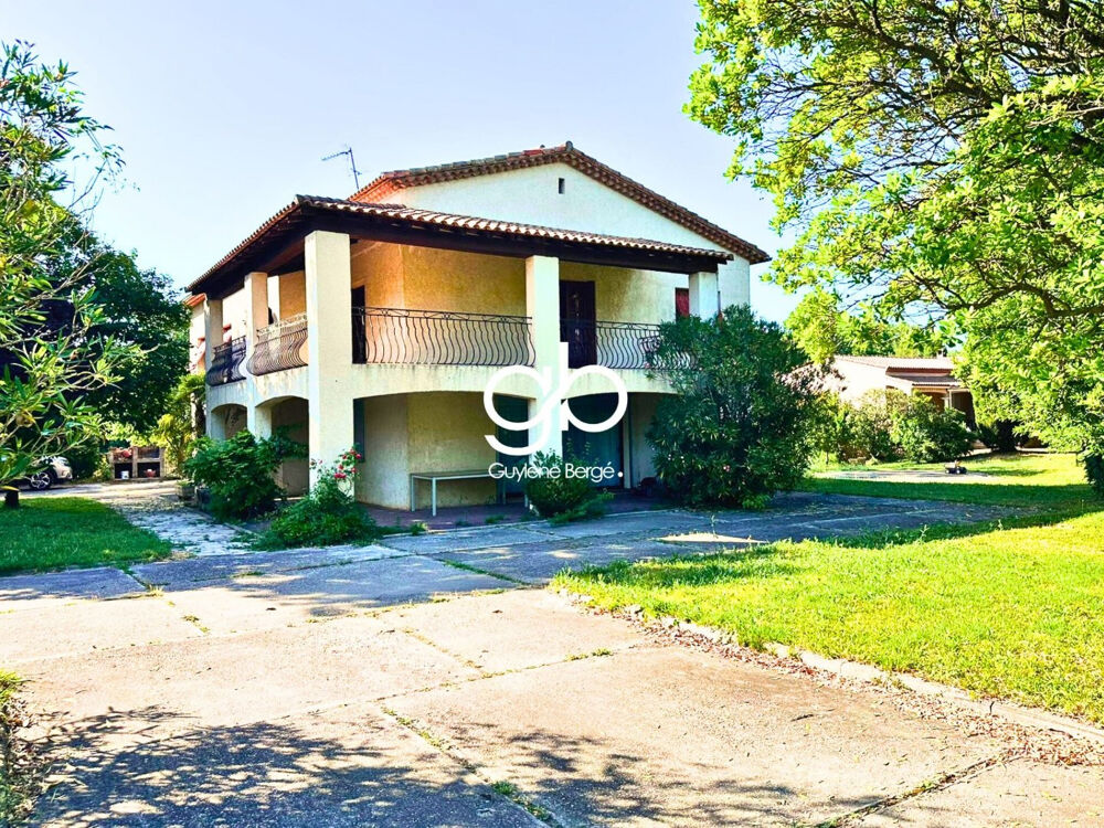 MAISON ANCIENNE APPARTEMENT INDÉPENDANT DOUBLE GARAGE GRAND TERRAIN PISCINABLE PRADES-LE-LEZ