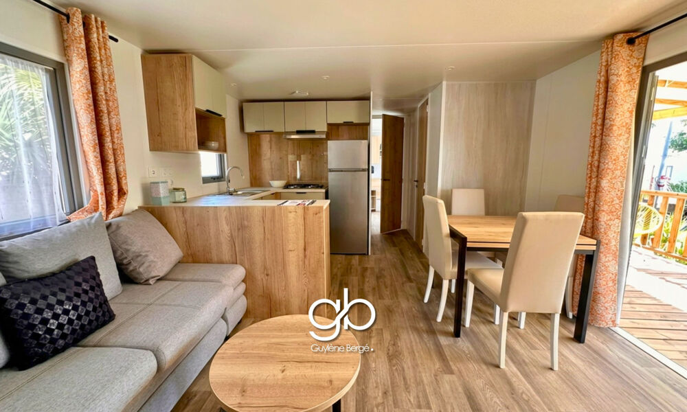 Vente Maison RÉSIDENCE SECONDAIRE A VENDRE VIAS PLAGE   3 CHAMBRES, MEUBLÉE, CLIMATISATION ET TERRASSE COUVERTE   77 500 € Vias