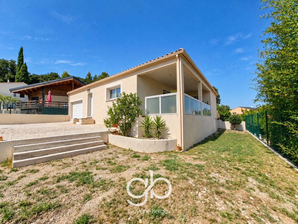 MAISON T4 | SOMMIERES 30250 | PLAIN PIED 103 M2 | 3 CHAMBRES | TERRAIN 450 M2 | GARAGE | DPE A
