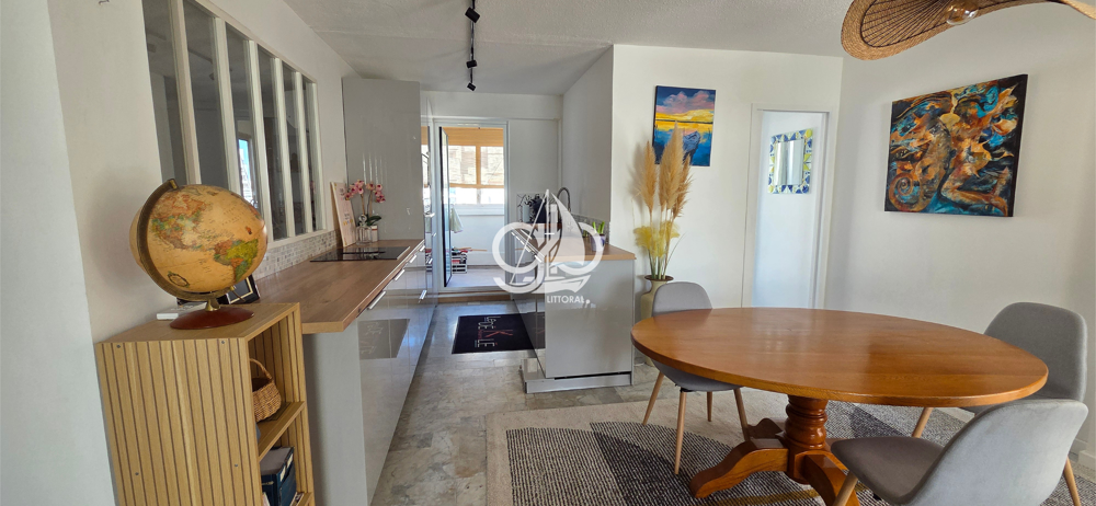 Appartement T4 85 m2 à La Grande-Motte en dernier étage