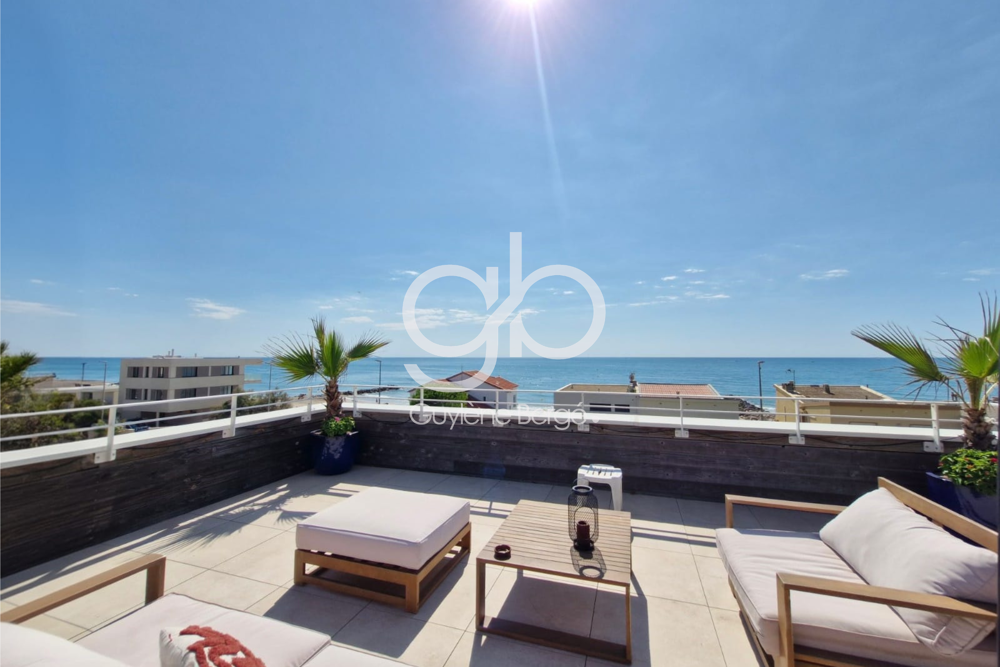 Duplex T5 de 125m2 vue mer + rooftop à Palavas-les-Flots (34250).
