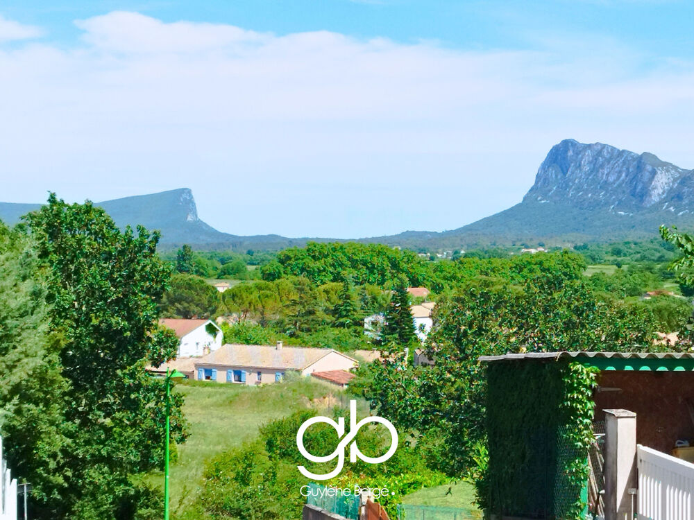 Vente Maison MAISON FAMILIALE + STUDIO INDÉPENDANT   VUE PIC SAINT-LOUP   TERRAIN 900 M2   SAINT-MARTIN-DE-LONDRES St martin de londres