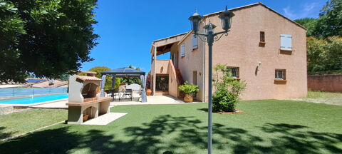   Maison traditionnelle de 184 m2 utiles (90 m2 hab.)   Piscine, grand garage et vue Cévennes   Gajan (30730) Maison - 4 pièce(s) - 90 m²
