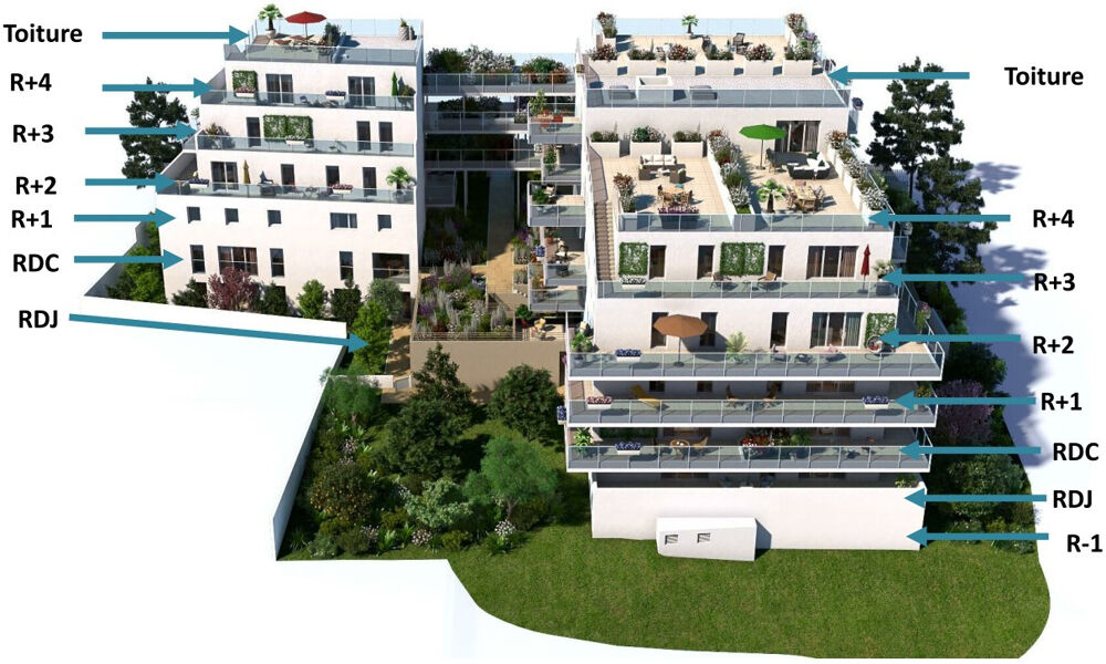 Vente Appartement VENTE APPARTEMENT T4 AVEC GRAND BALCON, 2 PARKINGS ET VUE ÉTANG DE THAU À SÈTE (34200) Sete