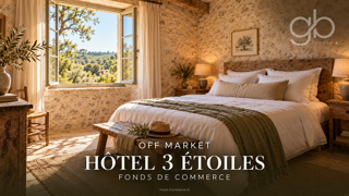 Vente Maison FONDS DE COMMERCE HÔTEL-RESTAURANT - VUE D'EXCEPTION - PIC SAINT-LOUP - GBI IMMOBILIER - COLLECTION SIGNATURE Montpellier