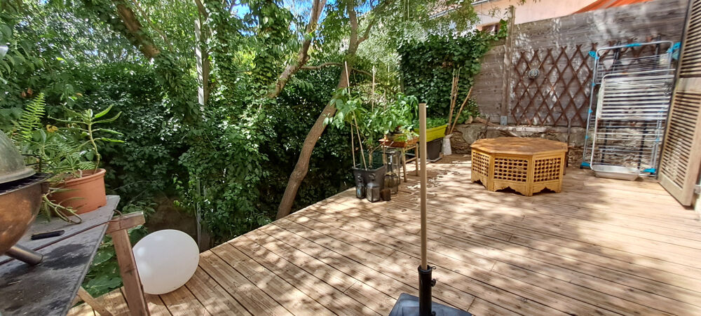 Vente Maison Maison de village Montpellier Celleneuve : Maison vigneronne T3 du XVIIIe avec terrasse, jardin et cave voûtée Montpellier