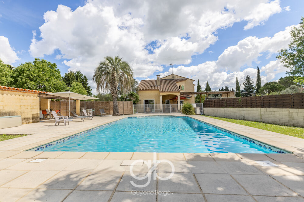 Maison T5 | 200 m2 Piscine Terrain 2700 m2 | Entre-Vignes (34400) | proche Sommières et Lunel | sans vis-à-vis, calme